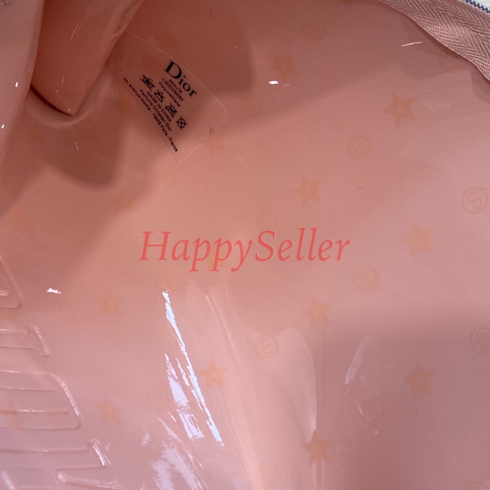 Dior Pouch Cosmetic Organizer Makeup Clutch Case Shaving Kit Dopp Bag Pink NEW - Picture 6 of 8
